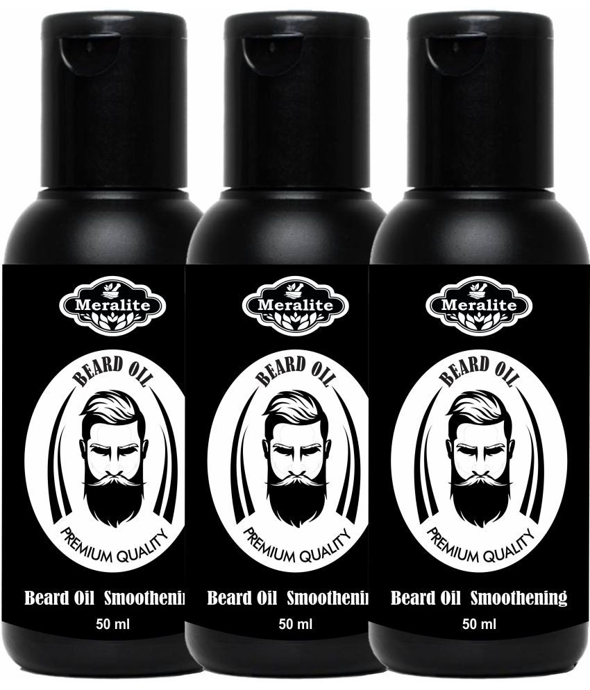     			MERALITE - 150mL Promotes Beard Growth Beard Oil ( Pack of 3 )