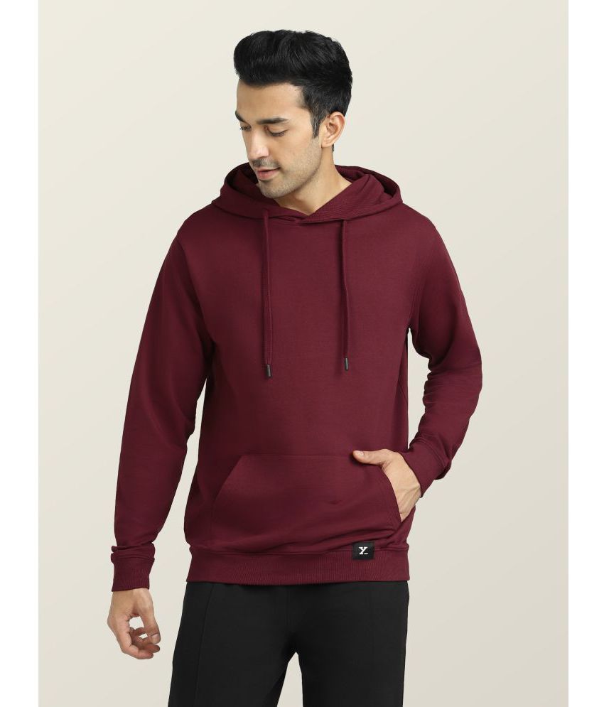     			XYXX - Maroon Cotton Blend Regular Fit Men's Sweatshirt ( Pack of 1 )