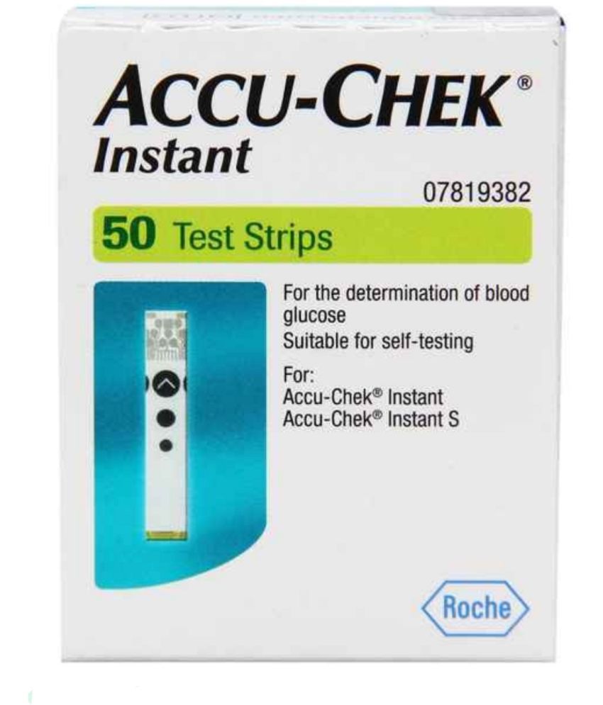     			Accu-Chek Instant Test Strips, 50 Count (Multicolor)
