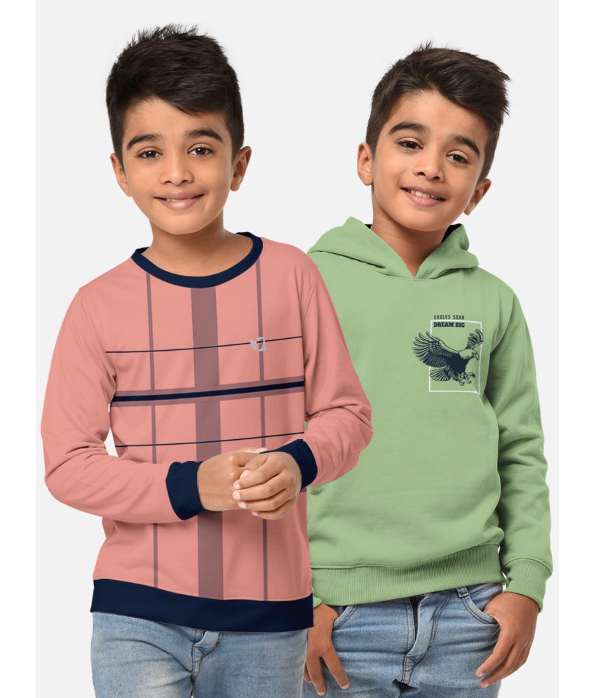     			HELLCAT Pack of 2 Boys Cotton Blend T-Shirt ( Multicolor )