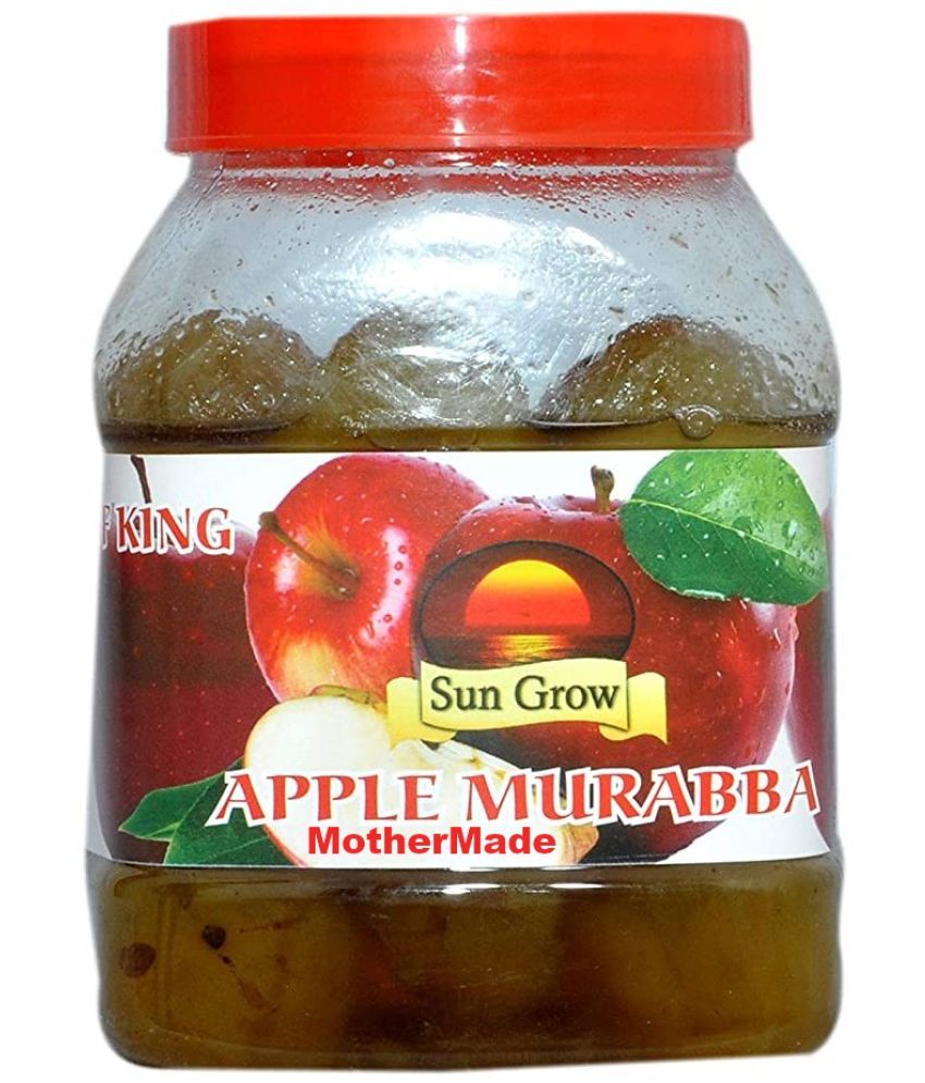     			Sun Grow Home Made MotherMade Organic Sweet Apple Murabba of Kashmire Apples Pickle 1 kg