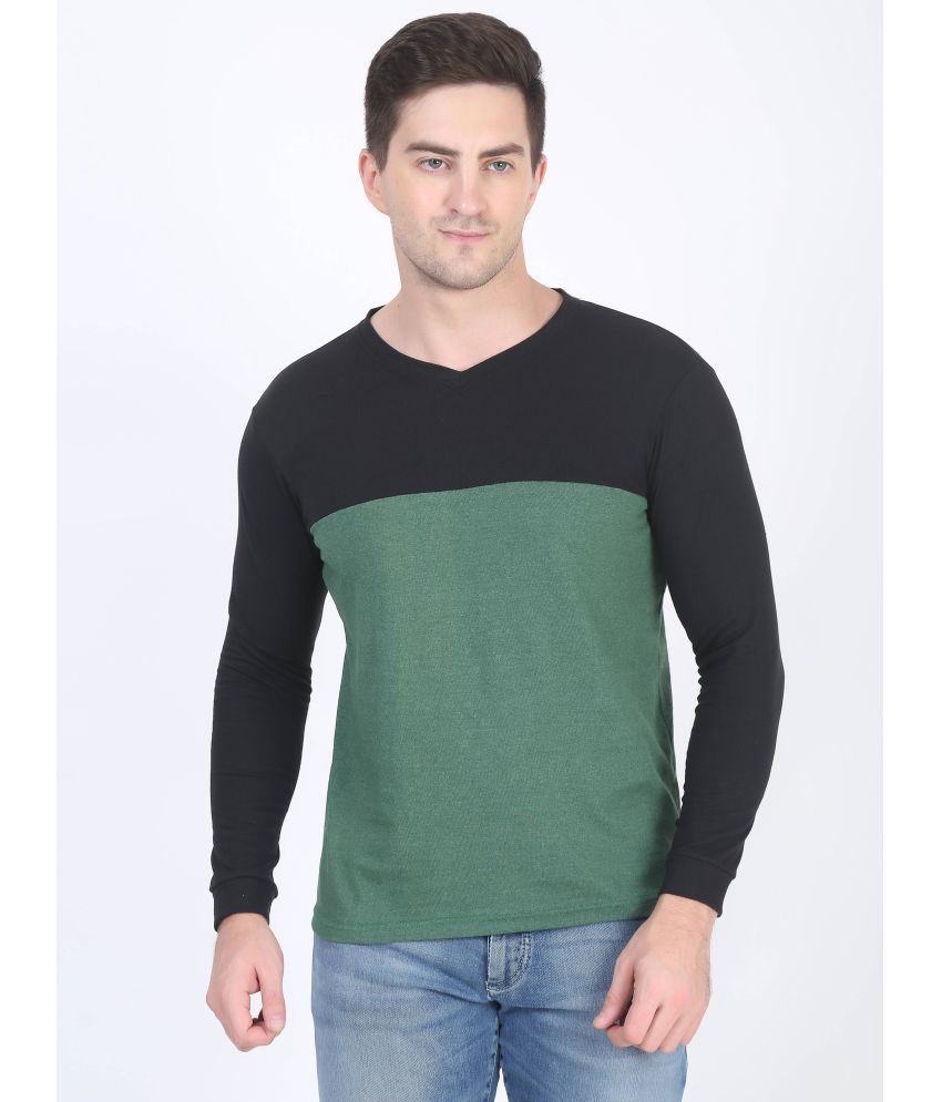     			Diaz - Olive Cotton Blend Regular Fit Men's Sweatshirt ( Pack of 1 )