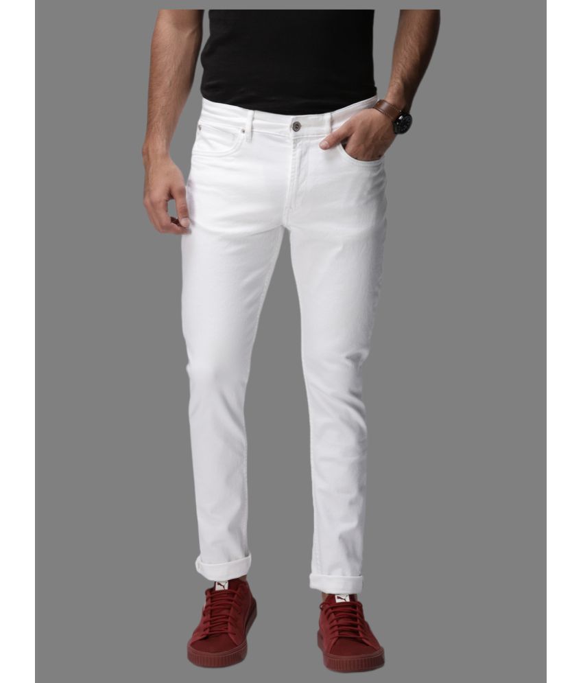     			Lawson - White Denim Slim Fit Men's Jeans ( Pack of 1 )