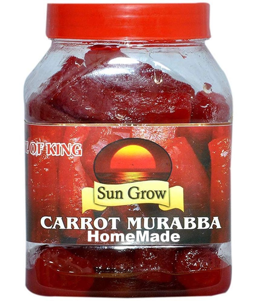     			Sun Grow Hand Made, HomeMade Organic Carrot Murabba, Palm Good for Blood Circulation Pickle 1 kg
