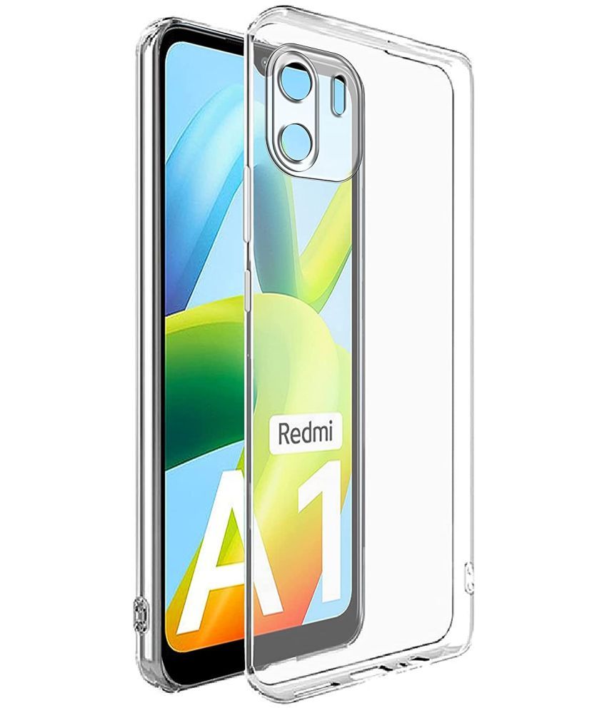     			ZAMN - Transparent Silicon Silicon Soft cases Compatible For Xiaomi Redmi A1 ( Pack of 1 )