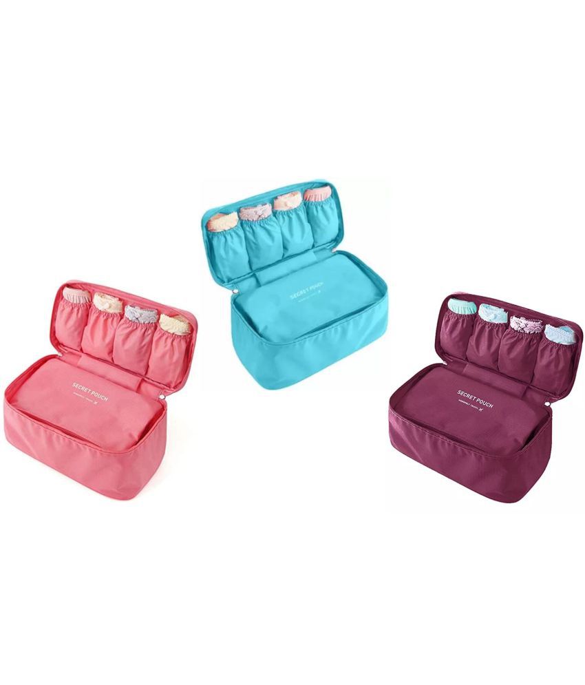     			eBizMour - Multicolor Nylon Storage Bag & Trunk