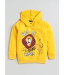 Lazy Shark Pack of 1 Boys Cotton Sweatshirt ( Yellow )