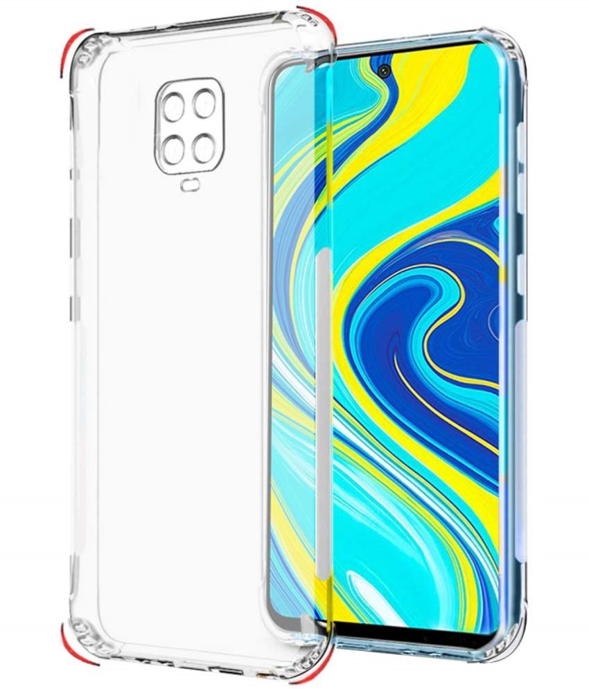     			ZAMN - Transparent Silicon Silicon Soft cases Compatible For POCO M2 Pro ( Pack of 1 )