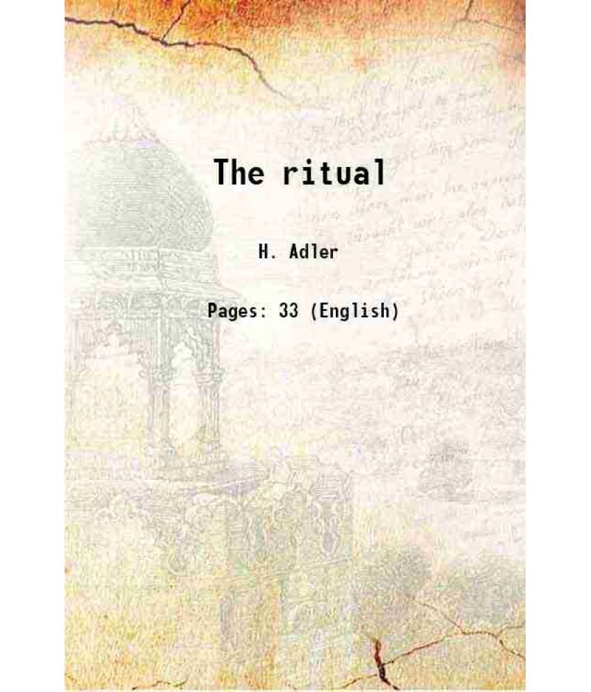     			The ritual [Hardcover]