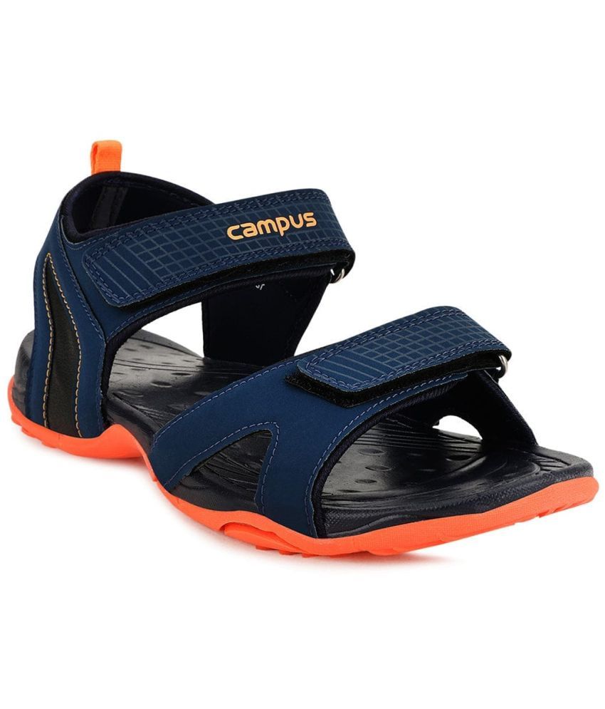     			Campus - Navy Men's Floater Sandals