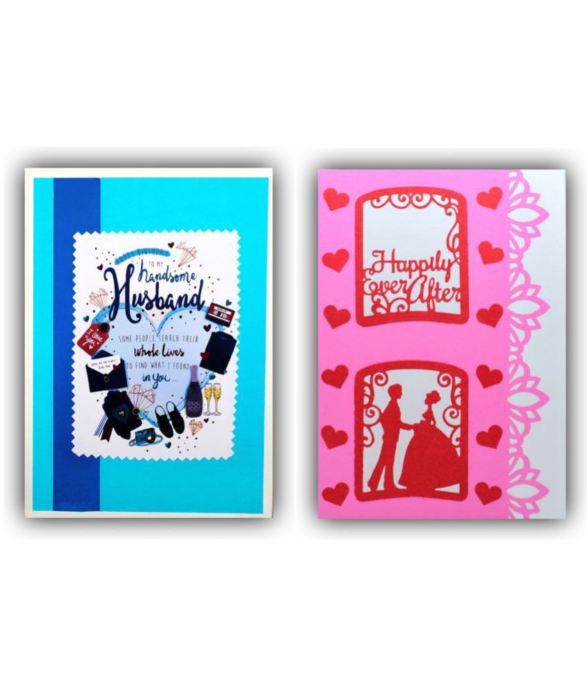     			AanyaCentric Birthday and Anniversary Greeting Card For Husband Boyfriend Lover