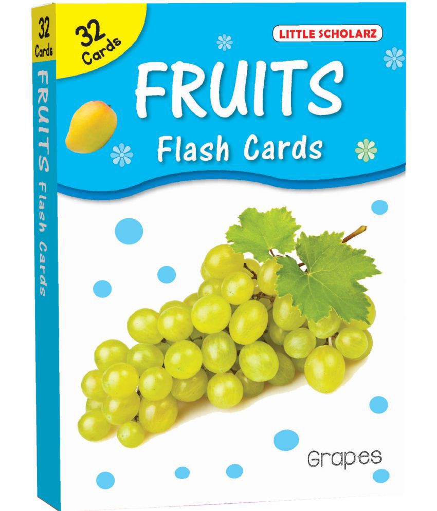     			Big Flash Cards Fruits