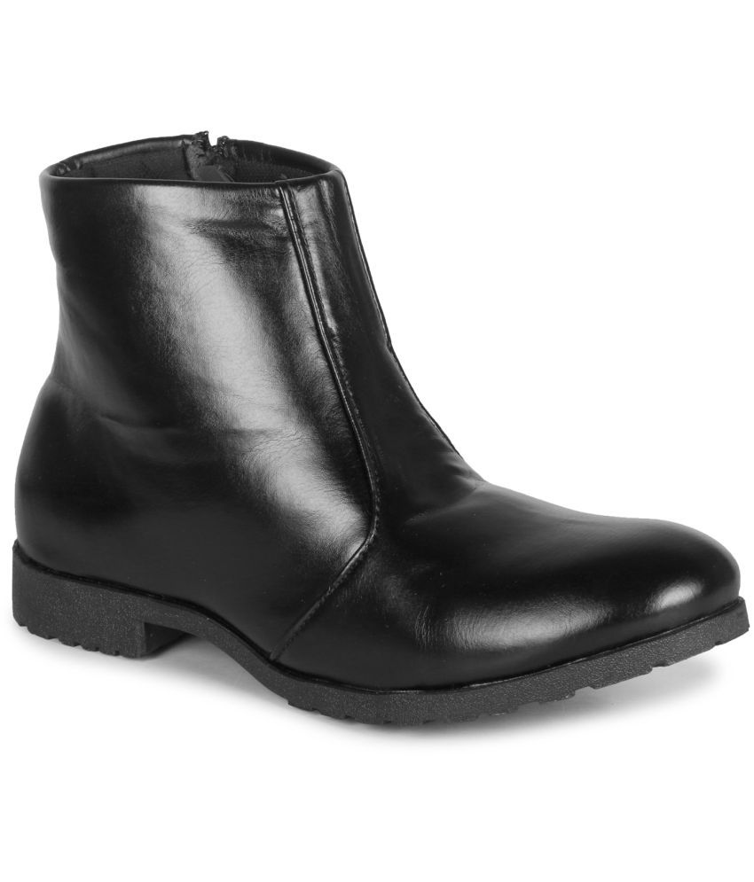     			Saheb - Black Women's Ankle Length Boots