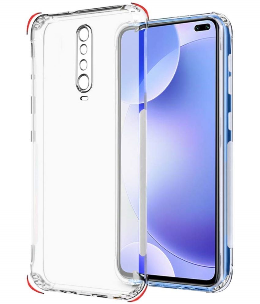     			ZAMN - Transparent Silicon Silicon Soft cases Compatible For Xiaomi Poco X2 ( Pack of 1 )