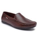 Action - Brown Men's Slip On Formal Shoes