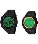 Cosmic - Black Resin Digital Men's Watch