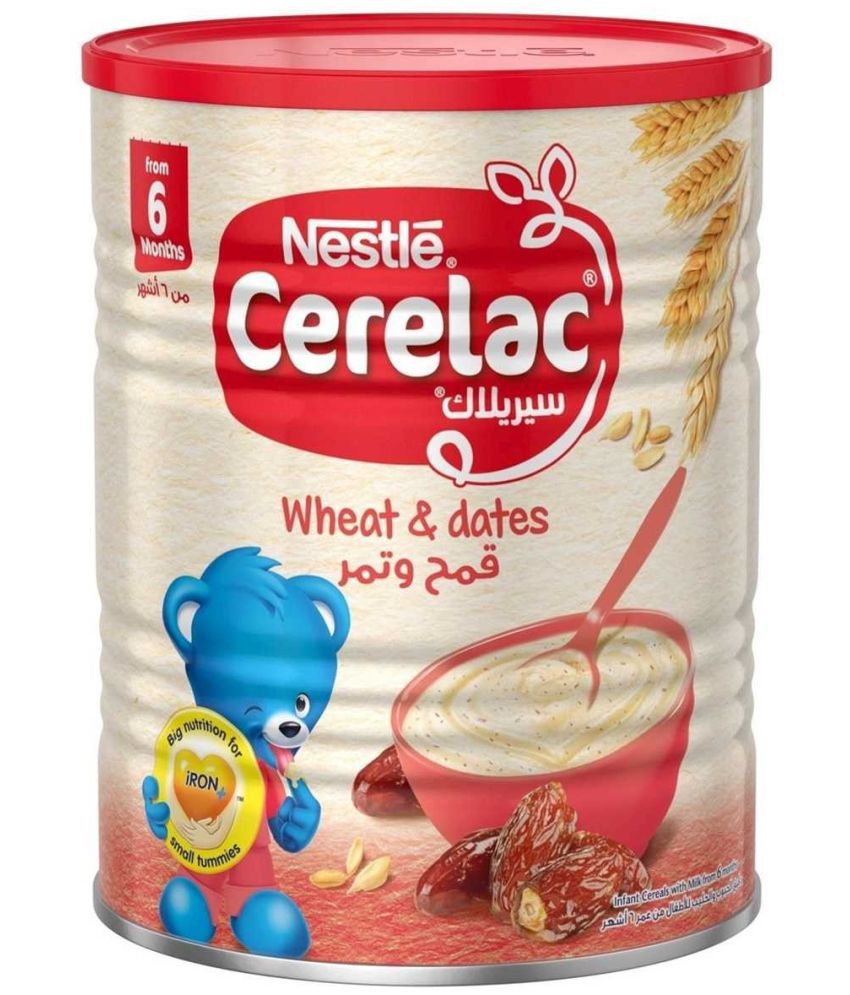     			Nestle Cerelac Wheat & Dates Infant Cereal for 6 Months + ( 40 gm )