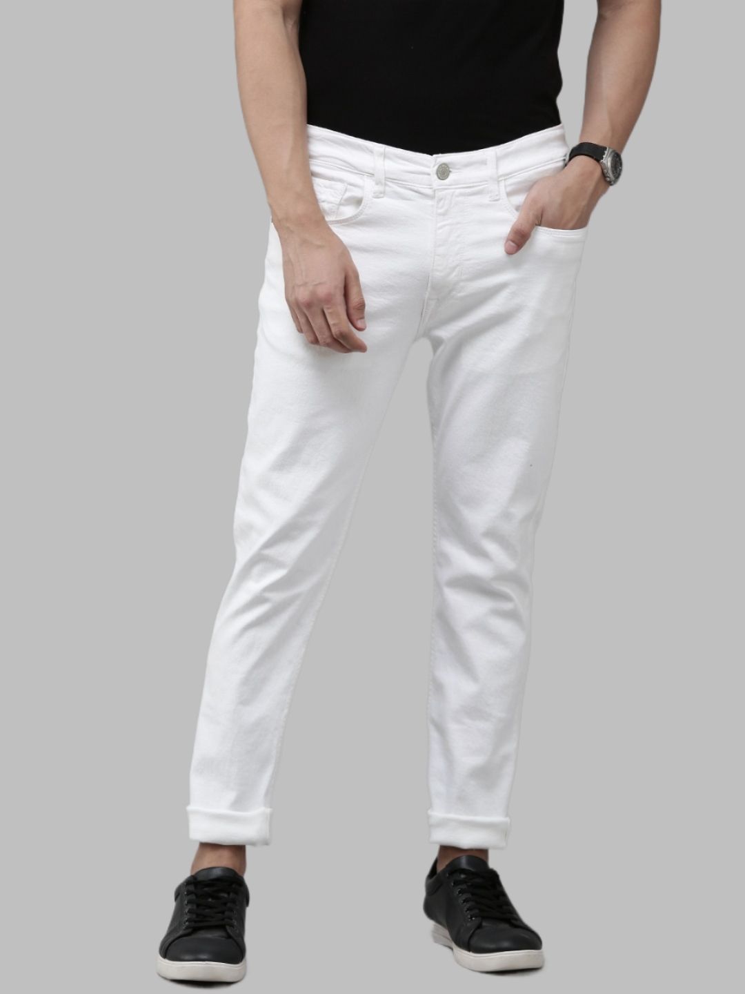     			x20 - White Denim Skinny Fit Men's Jeans ( Pack of 1 )