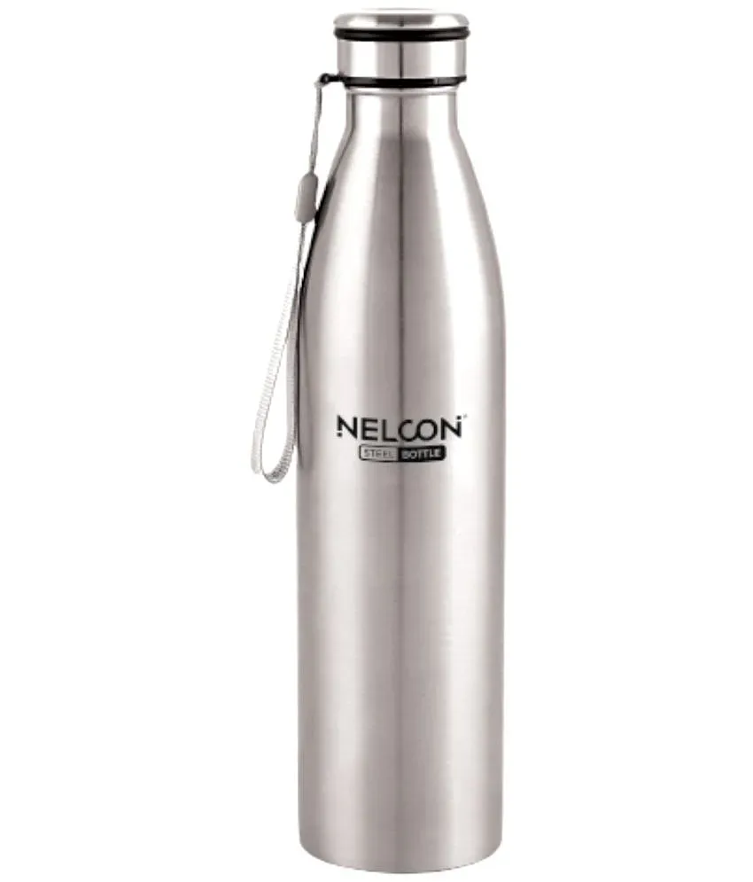 Milton Elate 1000 Stainless Steel Water Bottle, 880 ml, Silver | Leak Proof  | Office Bottle | Gym Bottle | Home | Kitchen | Hiking | Treking Bottle 