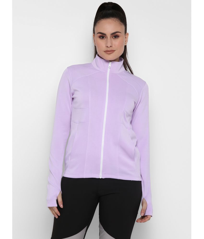     			OFF LIMITS - Neon Purple Polyester Women's Jacket
