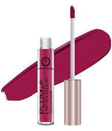 Colors Queen Plum Matte Non Transfer Liquid Matte Lipstick, Long Lasting Liquid Lipstick For Women (Fuchsia)