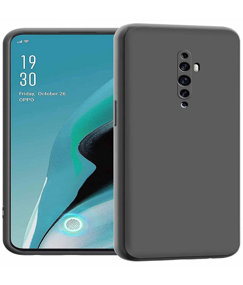     			Oppo Plain Cases Compatible For Silicon Oppo Reno 2F ( Pack of 1 )