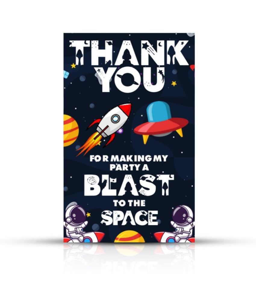     			Zyozi Space Theme Thank You for Making Party A Blast to The Space Tags for Birthday,Space Thank You Label Tags for Birthday, Bridal Shower, Wedding, Baby Shower, Thanksgiving Favor (Pack of 20)