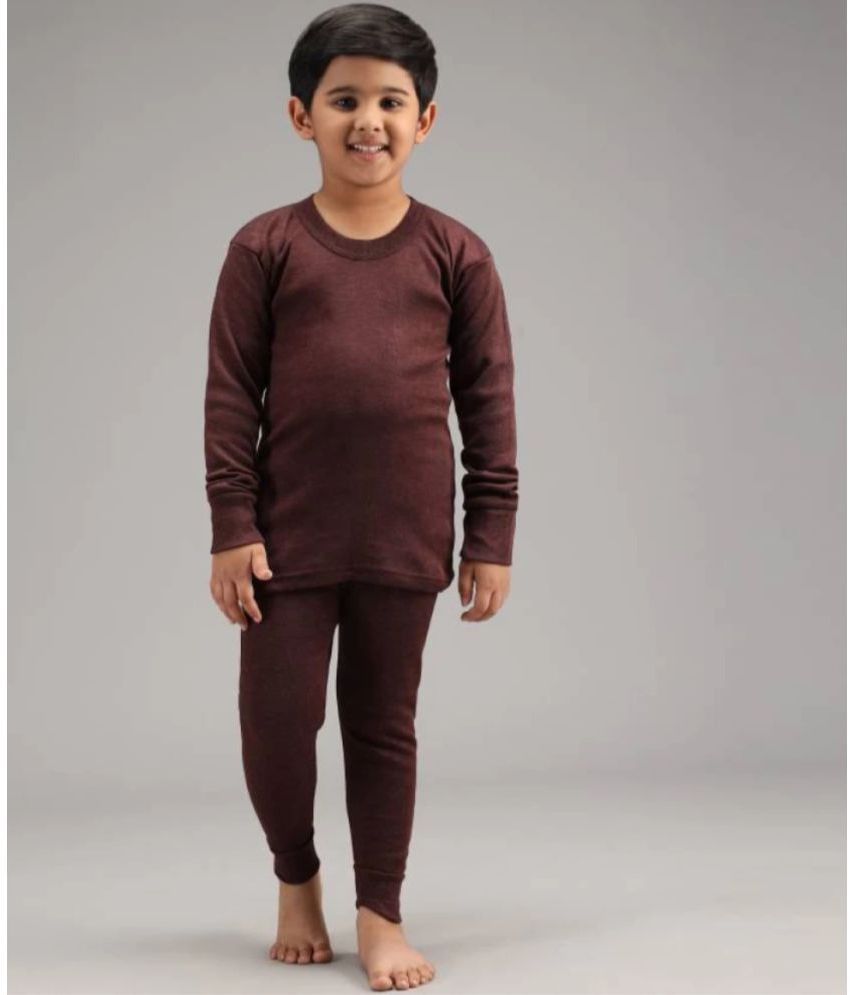     			Atwal Pack of 1 Baby Boys Woollen Thermal Sets ( Brown )