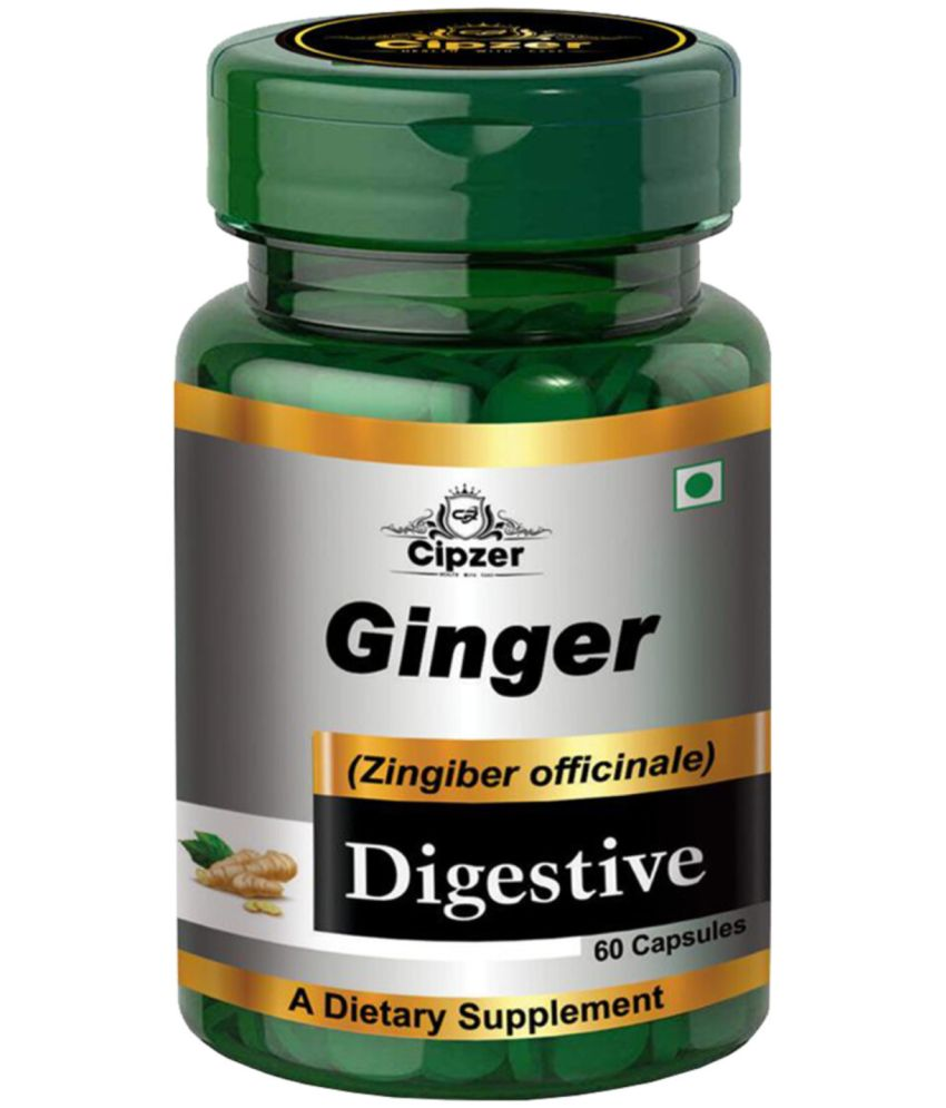 CIPZER Ginger Capsule,Improves immunity and reduces inflammation60