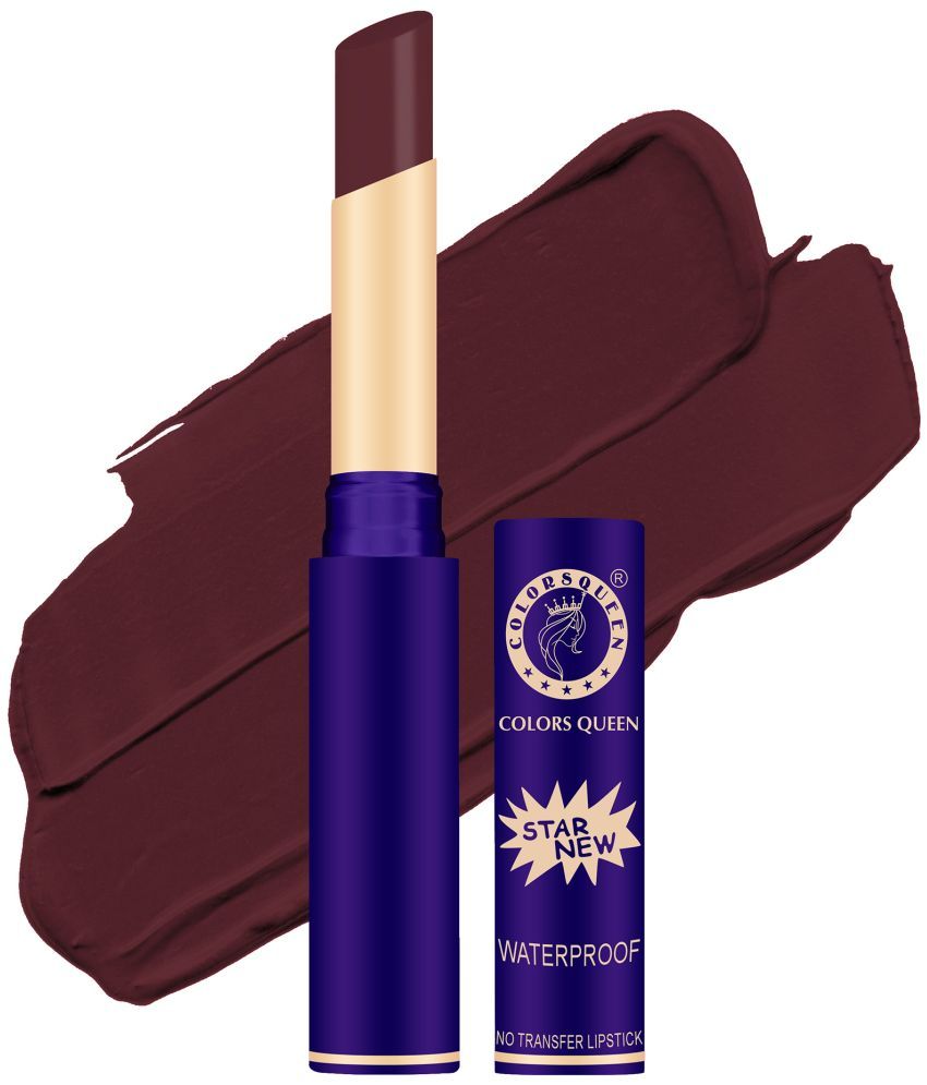     			Colors Queen Queen Lips Matte Lipstick Waterproof with Smooth Application Chocolate (Shade - 843)