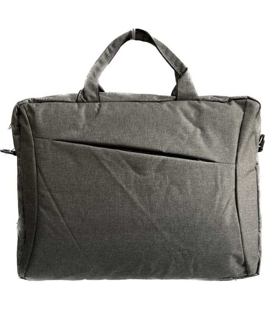     			Da Tasche - Grey Solid Messenger Bag