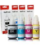 zokio Ink For Gi-790 G3010 Multicolor Pack of 4 Cartridge for 790 INK G1000 , G1010 , G1100 , G2000 , G2002 , G2010 , G2012 , G2100 , G3000 , G3010