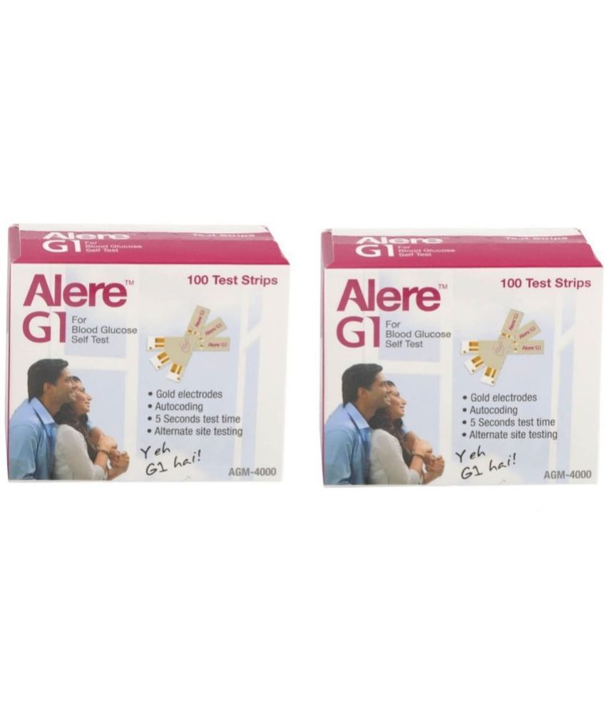     			Alere G1 200(Pack of 2x100) Test Strips