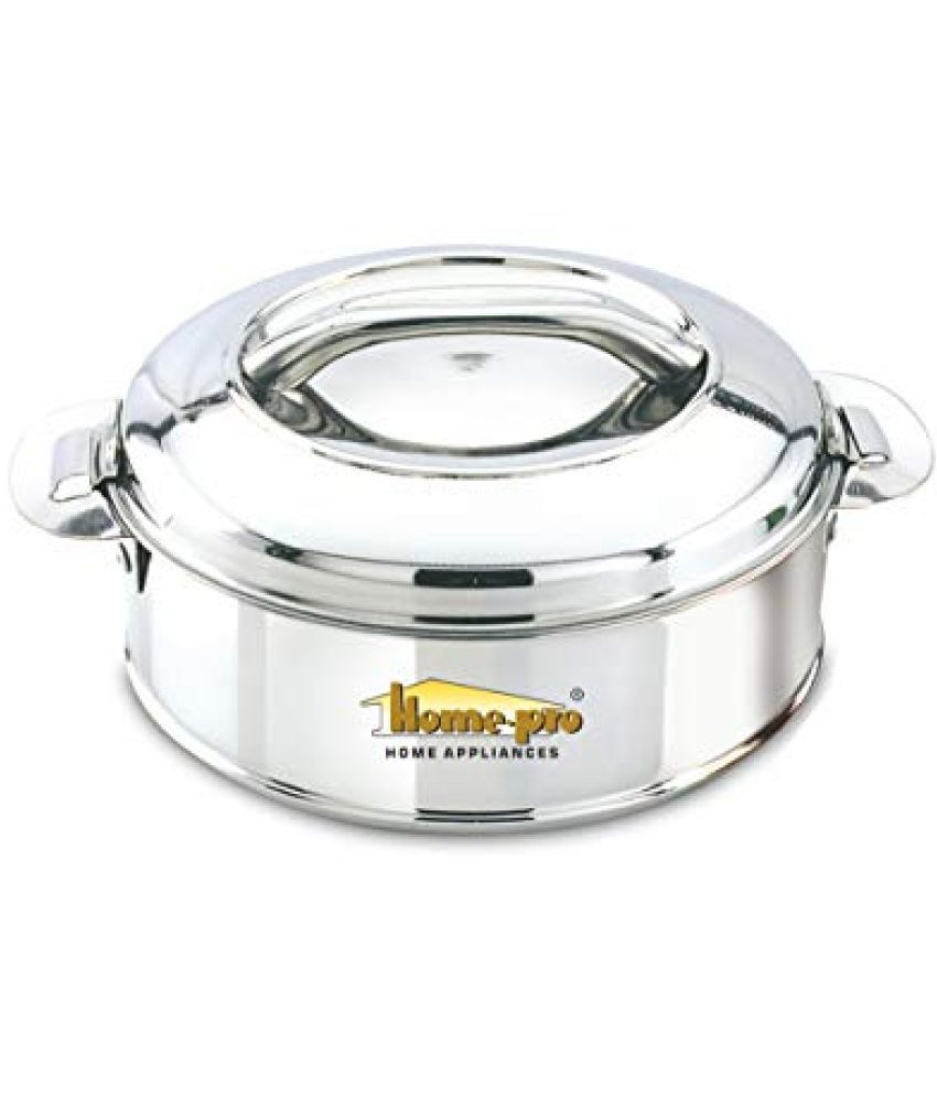     			HomePro - High grade Stainless Steel Classy Casserole & Serving bowl 7500ml | Hotpot | Double wall insulated | hot and cold | Keeps food fresh | Food safe