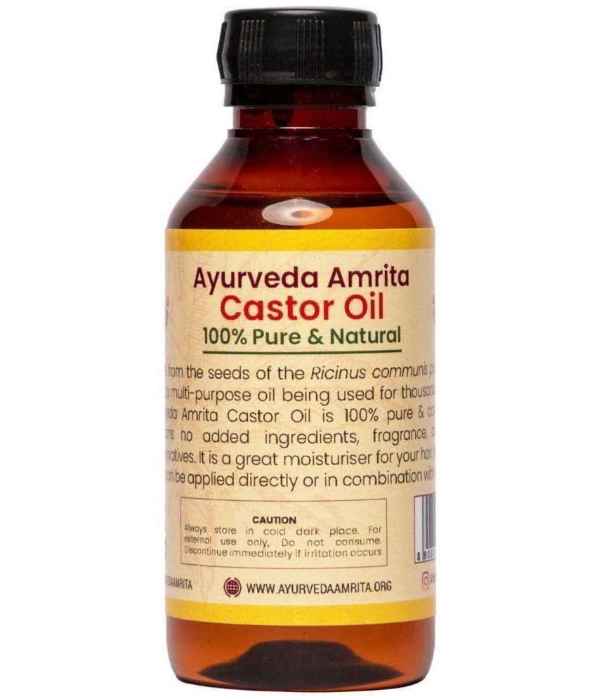 Ayurveda Amrita - Anti Hair Fall Castor Oil 100 ml ( Pack of 1 )
