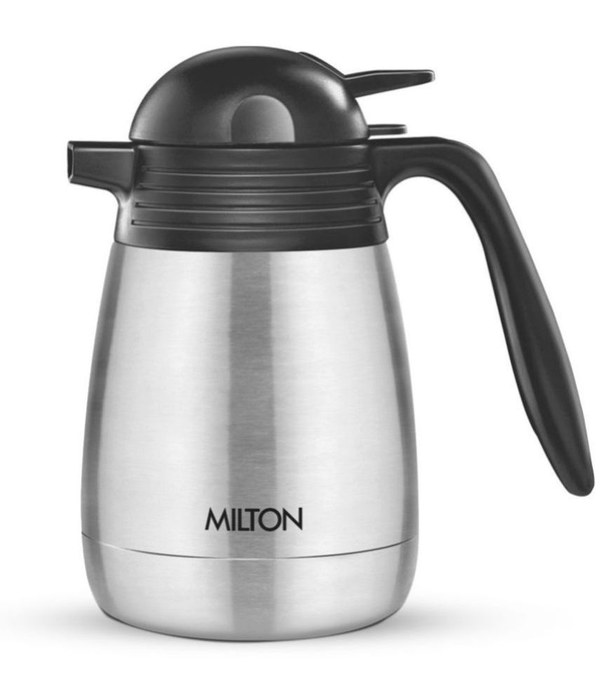     			Milton Thermosteel Carafe 24 Hours Hot or Cold Tea/Coffee Pot, 1000 ml, Silver