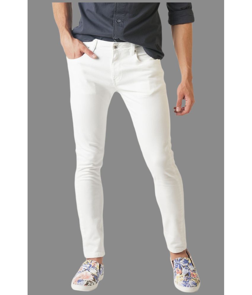     			x20 - White Denim Slim Fit Men's Jeans ( Pack of 1 )