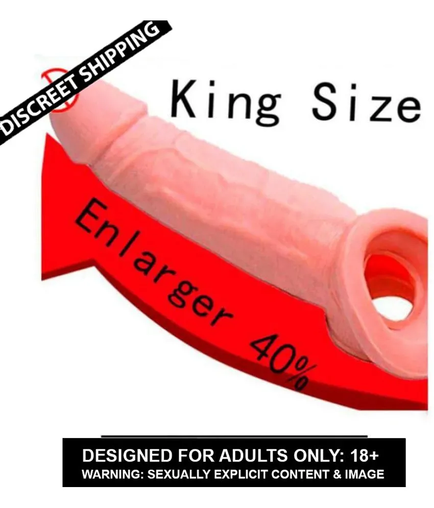 Peniss Extender Super Soft Silicone Realistic Cock sleeve Reusables Sex  Toys For Men On The Dick Scrotum Bondage: Buy Peniss Extender Super Soft  Silicone Realistic Cock sleeve Reusables Sex Toys For Men