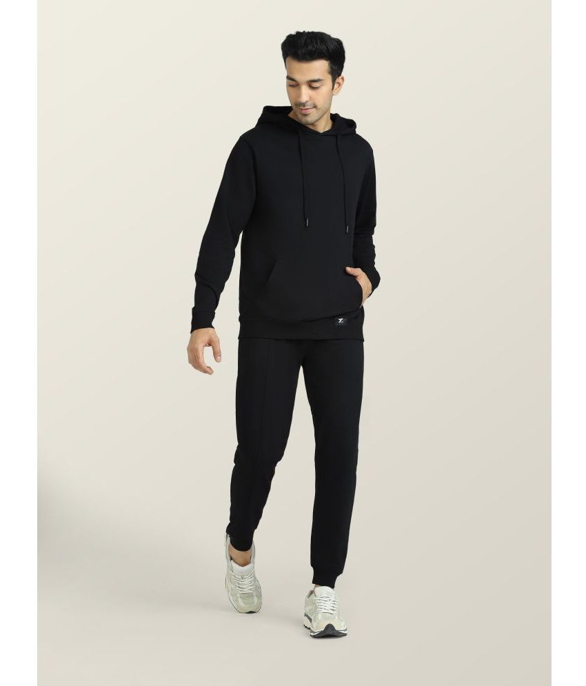     			XYXX - Black Cotton Blend Regular Fit Men's Tracksuit ( Pack of 1 )