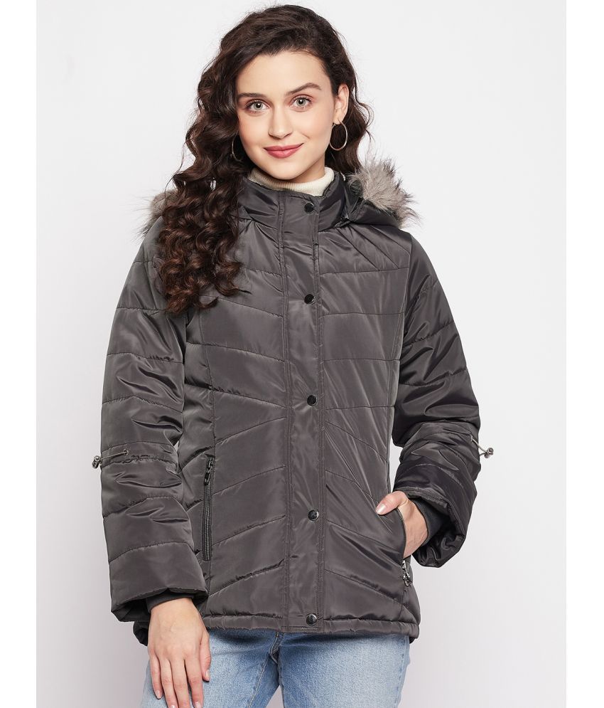     			Duke - Nylon Grey Quilted/Padded Jackets