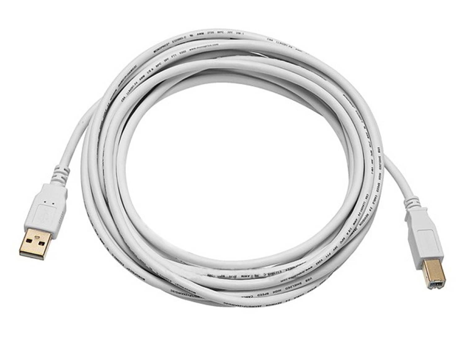 MU 5m Printer Cable - White - Buy MU 5m Printer Cable - White Online at ...