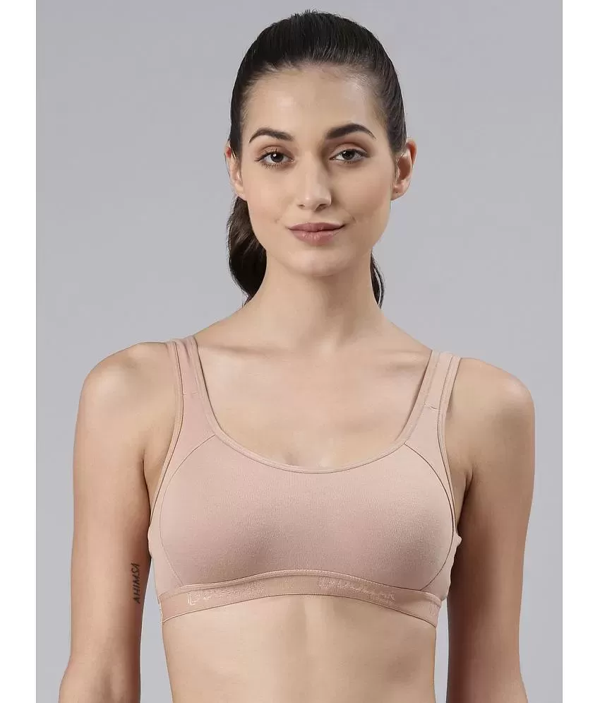 Printed T-Shirt Ladies BABE Padded Cotton Sports Bra at Rs 130