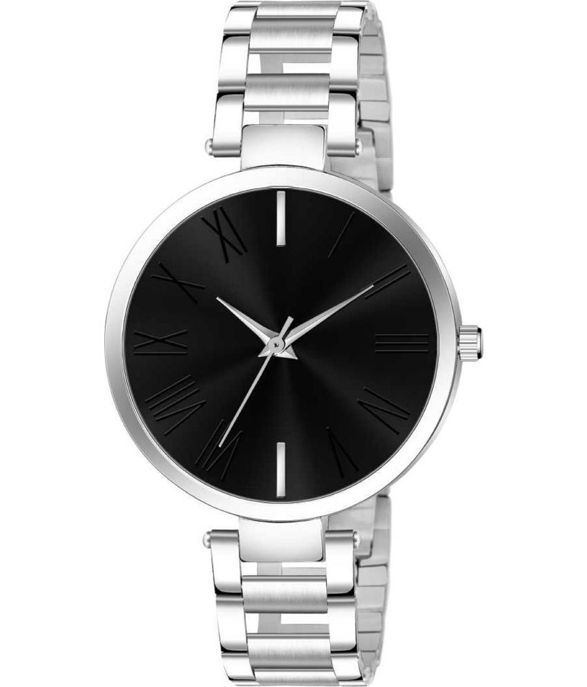 highend - Silver Stainless Steel Analog Womens Watch