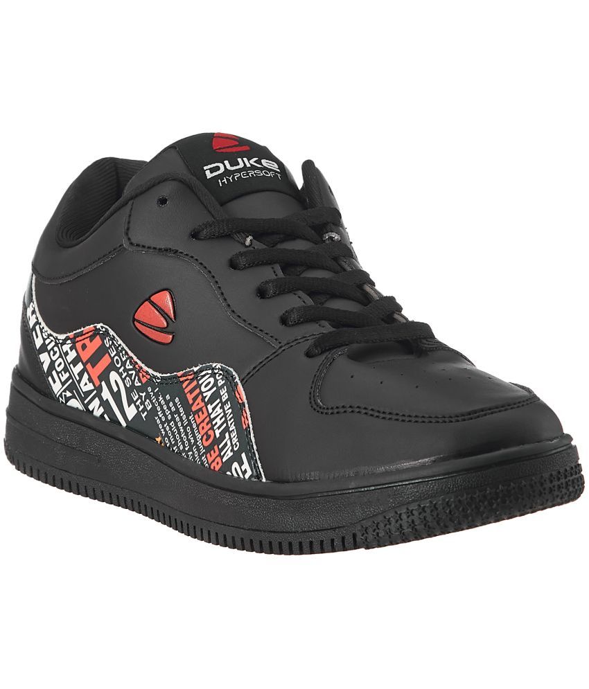     			Duke FWOL1456-Black - Black Men's Sneakers