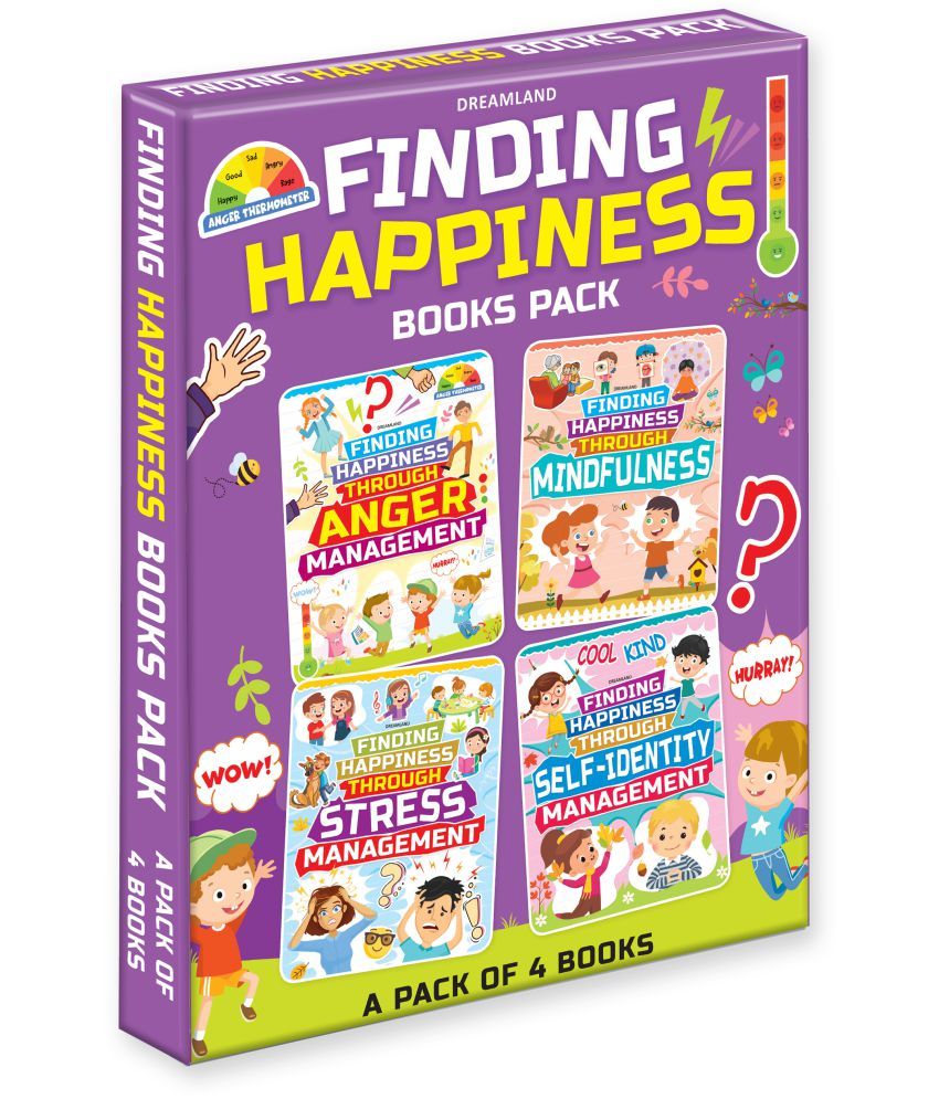     			Finding Happiness Books Pack- A Pack of 4 Books