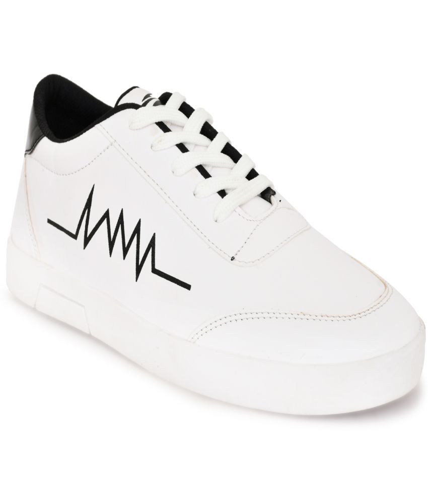     			AIRILLS AIR_HEART_08 - Off White Men's Sneakers
