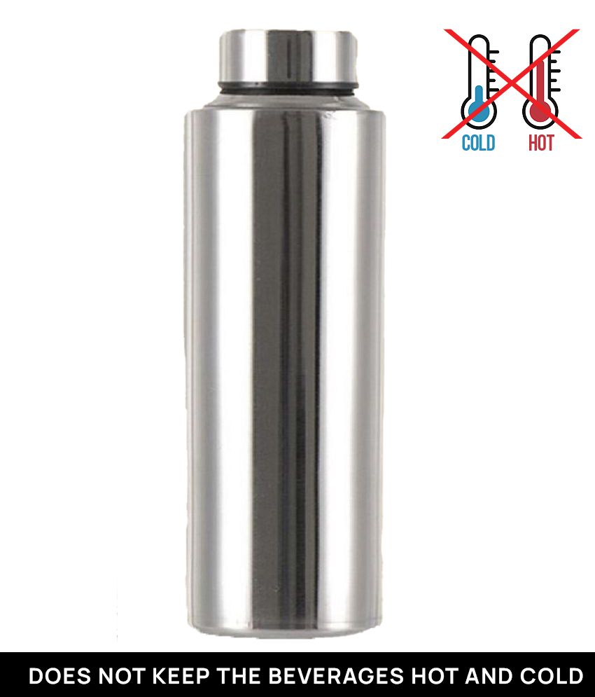     			AKG Stainless Steel Fridge Bottle/ Silver 1000 mL Steel Water Bottle set of 1