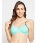 Clovia Cotton Lightly Padded Women's T-Shirt Bra ( Blue )