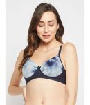 Clovia Nylon Lightly Padded Women's T-Shirt Bra ( Blue )