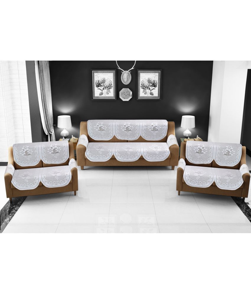     			WISEHOME - 7 Seater Poly Cotton Sofa Cover ( More Than 10 )
